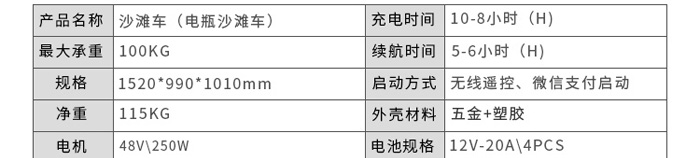 游樂沙灘車